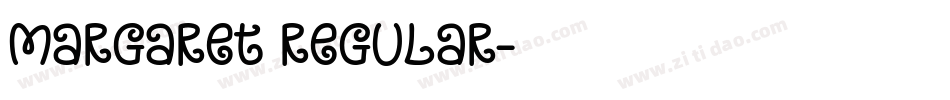 Margaret Regular字体转换